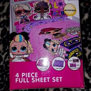 L.O.L 4 piece Full Sheet set